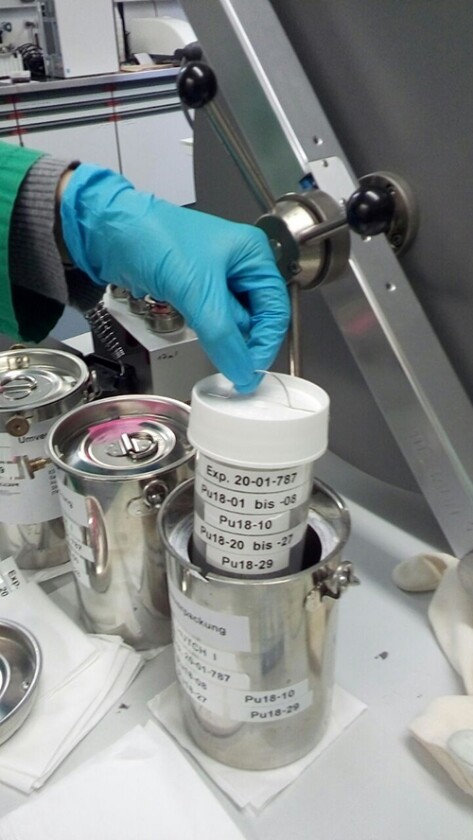 The plutonium samples