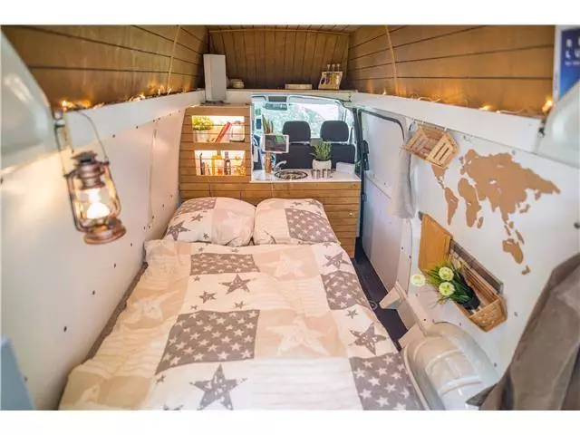 Making a van a home ...