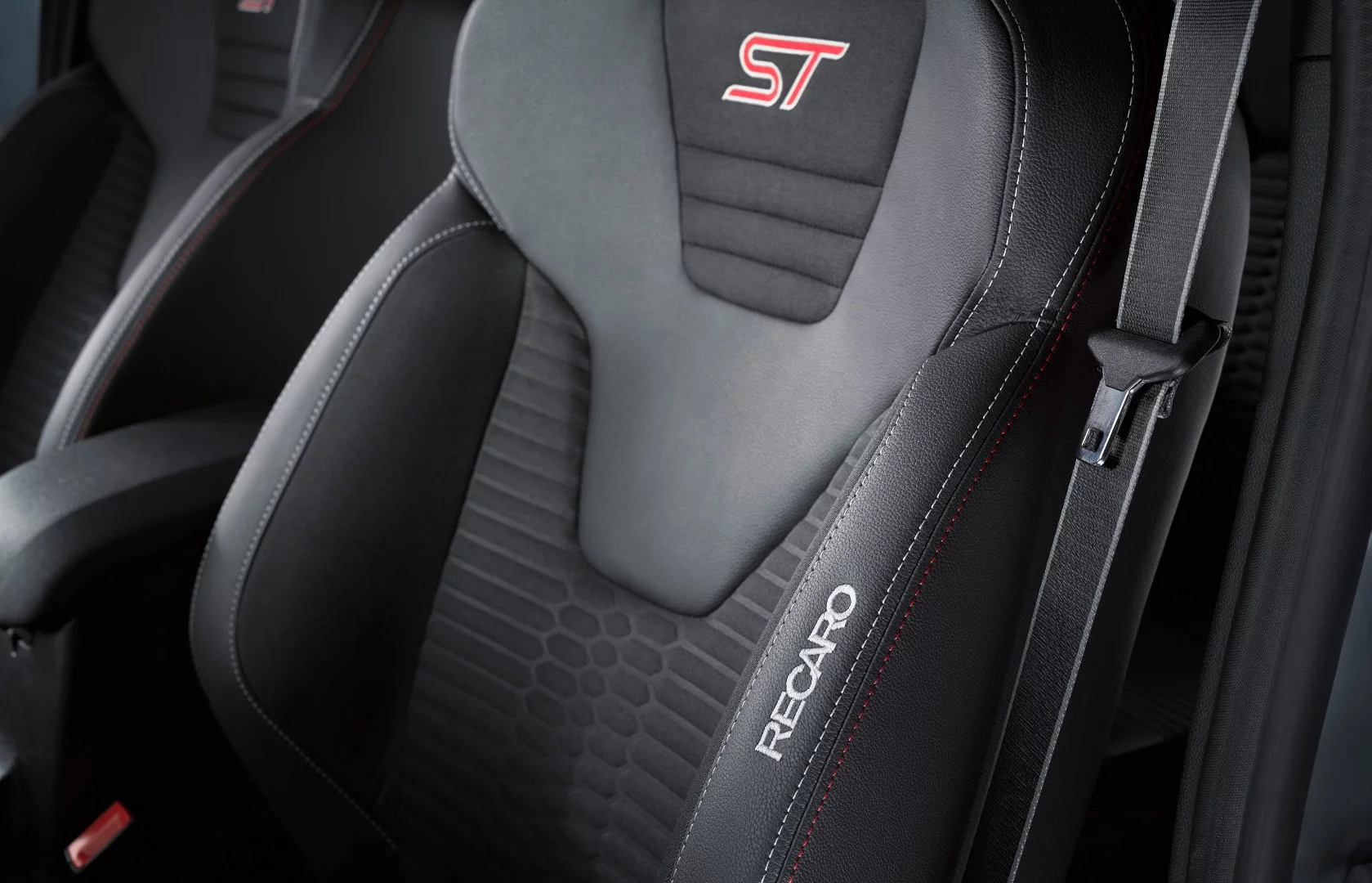 The Fiesta ST's interior has been left largely untouched, although there wasn't much wrong with it in the first place