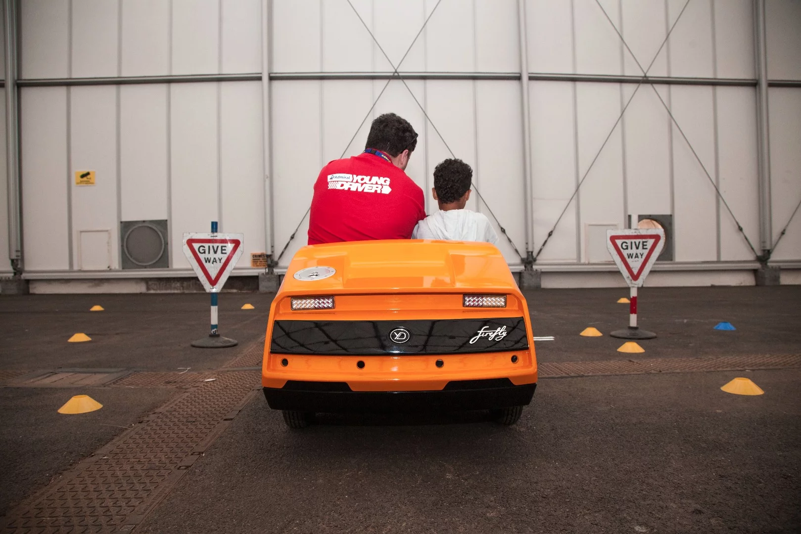 The Firefly was designed by Young Driver for use in its driving schools to reach a younger age group
