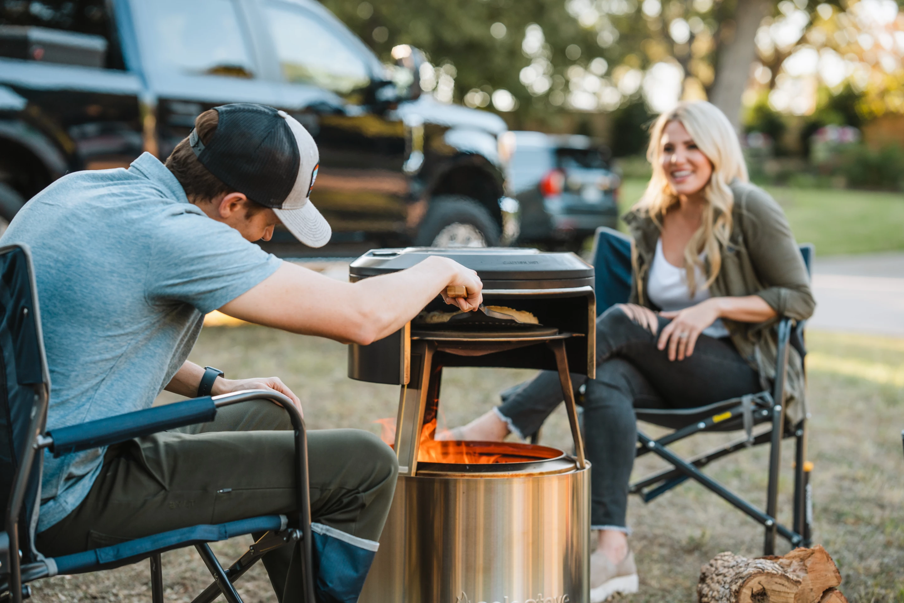 The Solo Stove Fire Pi is available in three sizes