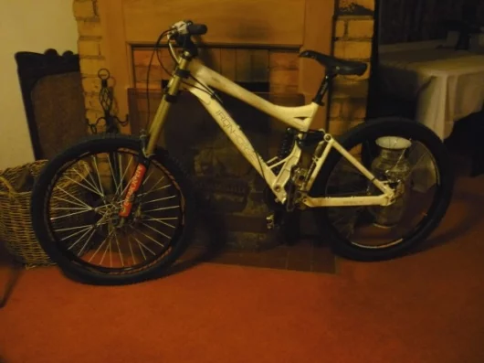 Cranklock's downhill prototype bike