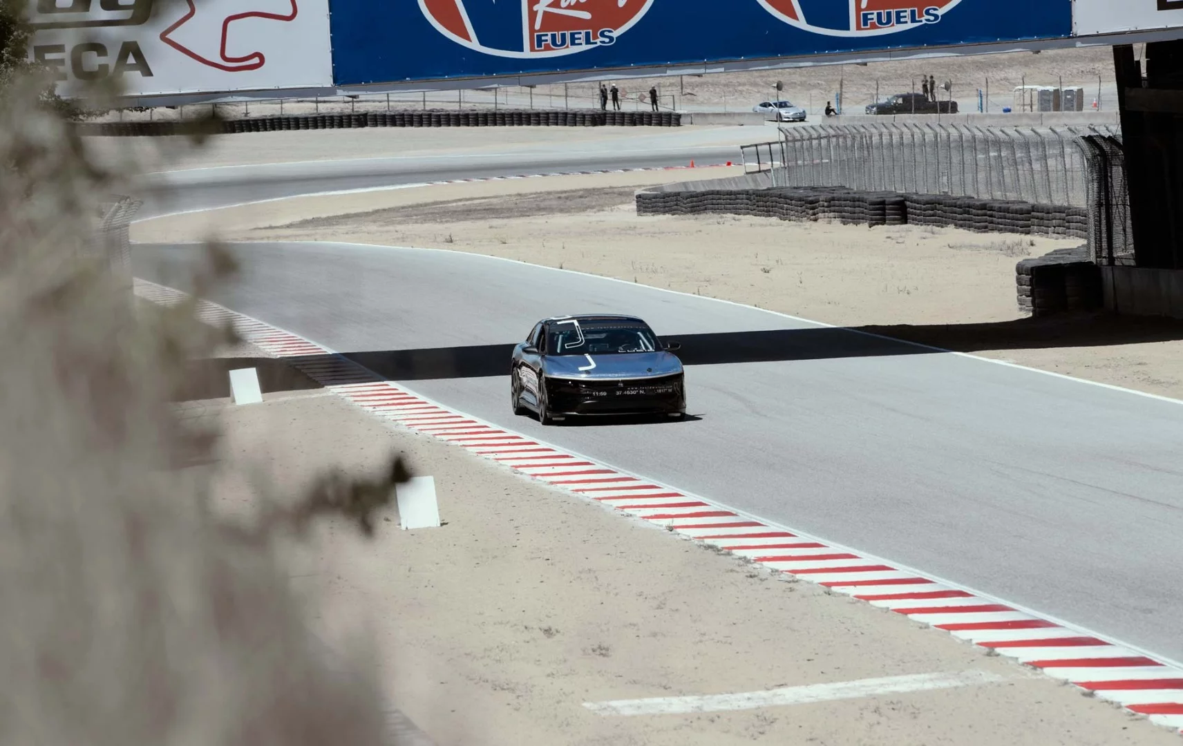 The Lucid Air has put in an impressive lap time at Laguna Seca, but when will it see production?