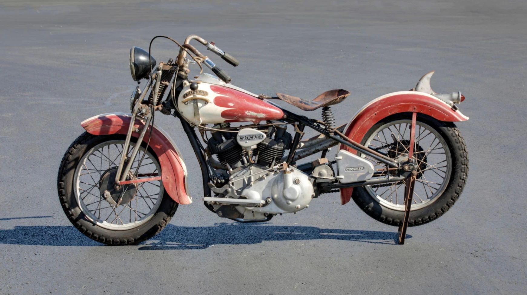 This 82-year-old Crocker has only had three owners in its lifetime, the first being the legendary Bob Ross of Motorcycles Only in Los Angeles. It was bid to US$400,000 at Mecum's 2021 Las Vegas auction but was passed in.