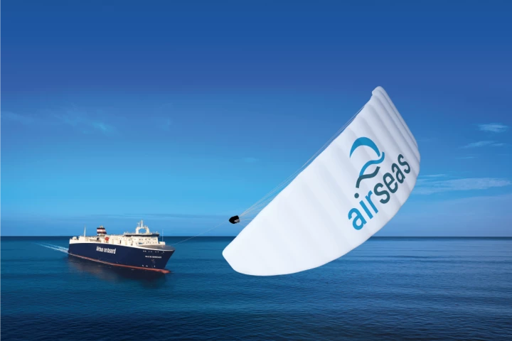 Airseas has fitted its first automated sail to an Airbus-chartered cargo ship, promising impressive efficiency and emissions gains