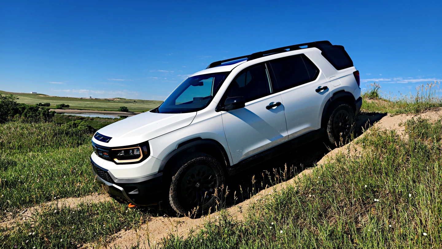 Added off-road modes for the 2026 Honda Passport TrailSport include sand and mud as well as Hill Descent Control