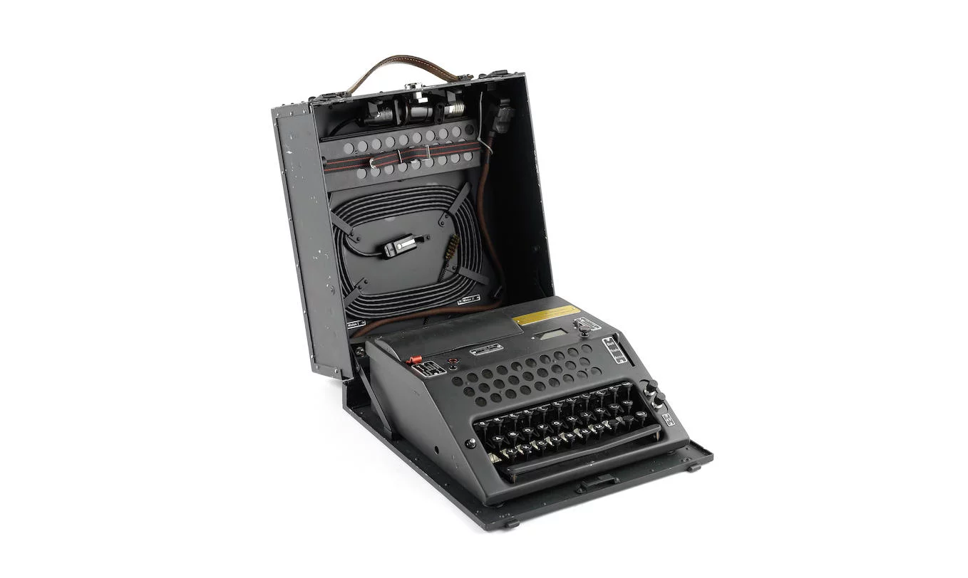 A NEMA Type T-D enciphering machine, Swiss, circa 1950