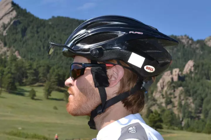 Cat-Ears are bicycle helmet attachments that are claimed to reduce wind noise in the cyclist's ears