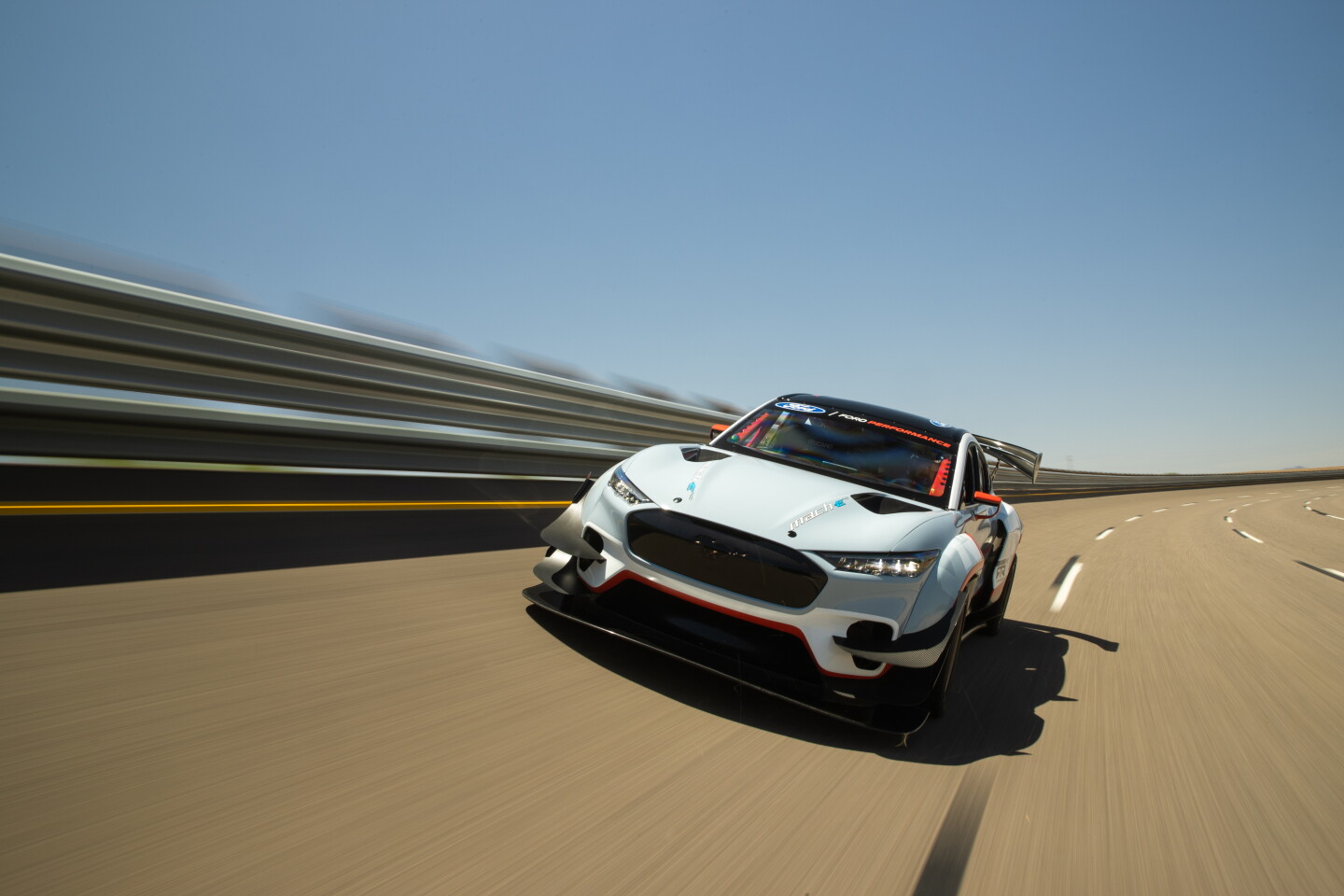 The Mustang Mach-E 1400 aims to do various forms of performance driving and do them well