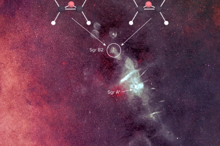 For the first time, a molecule discovered outside of our solar system has been shown to have a distinct one-way molecular geometry found only in biological building blocks such as amino acids, proteins, and enzymes