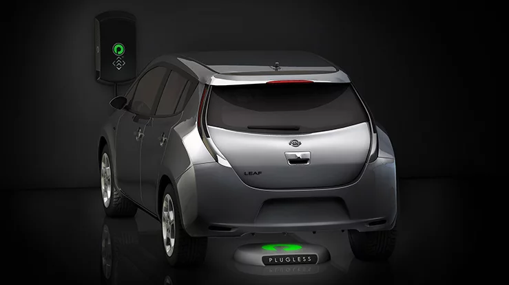 The Plugless Level 2 Electric Vehicle Charging System is the first commercially-available wireless EV charging system in the US