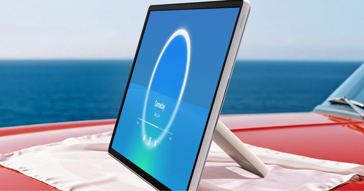 Samsung’s portable smart TV with built-in battery