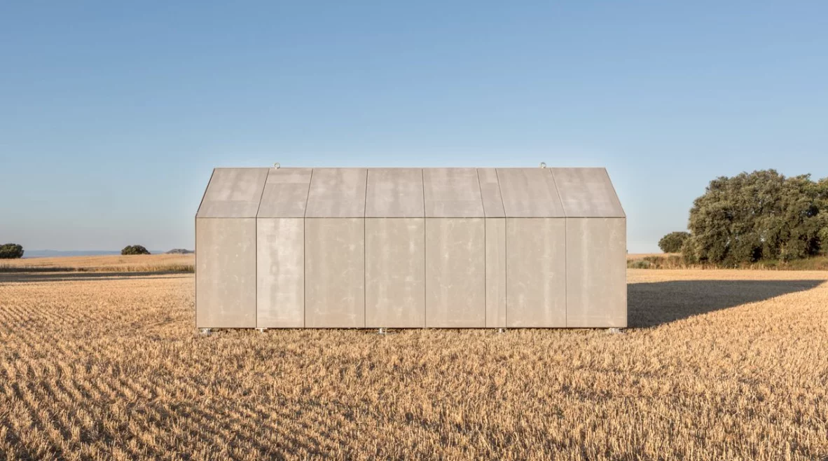 The wood used to construct ÁPH80 is sourced responsibly, and the house can be assembled in just one day (Photo: ÁBATON)