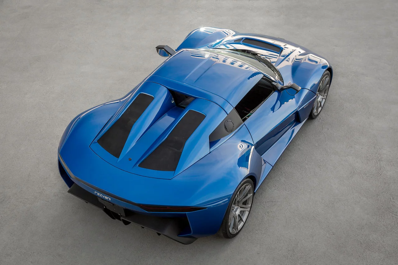A birds eye view of the Rezvani Beast Alpha
