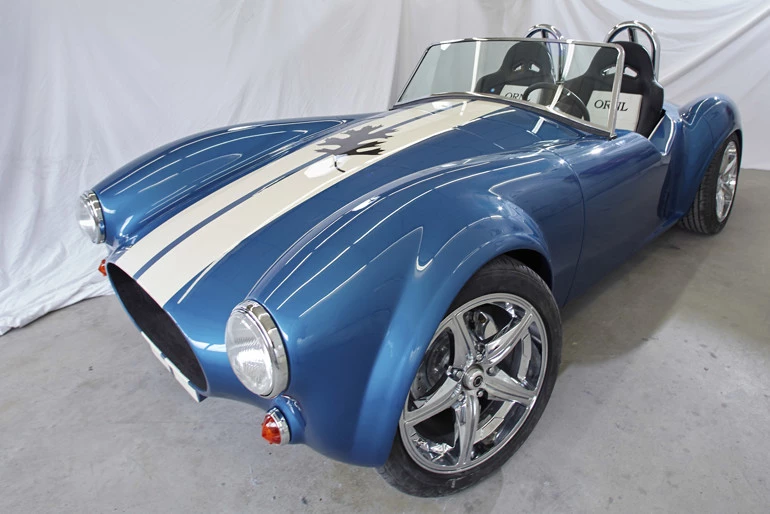 The ORNL Shelby Cobra oblique view