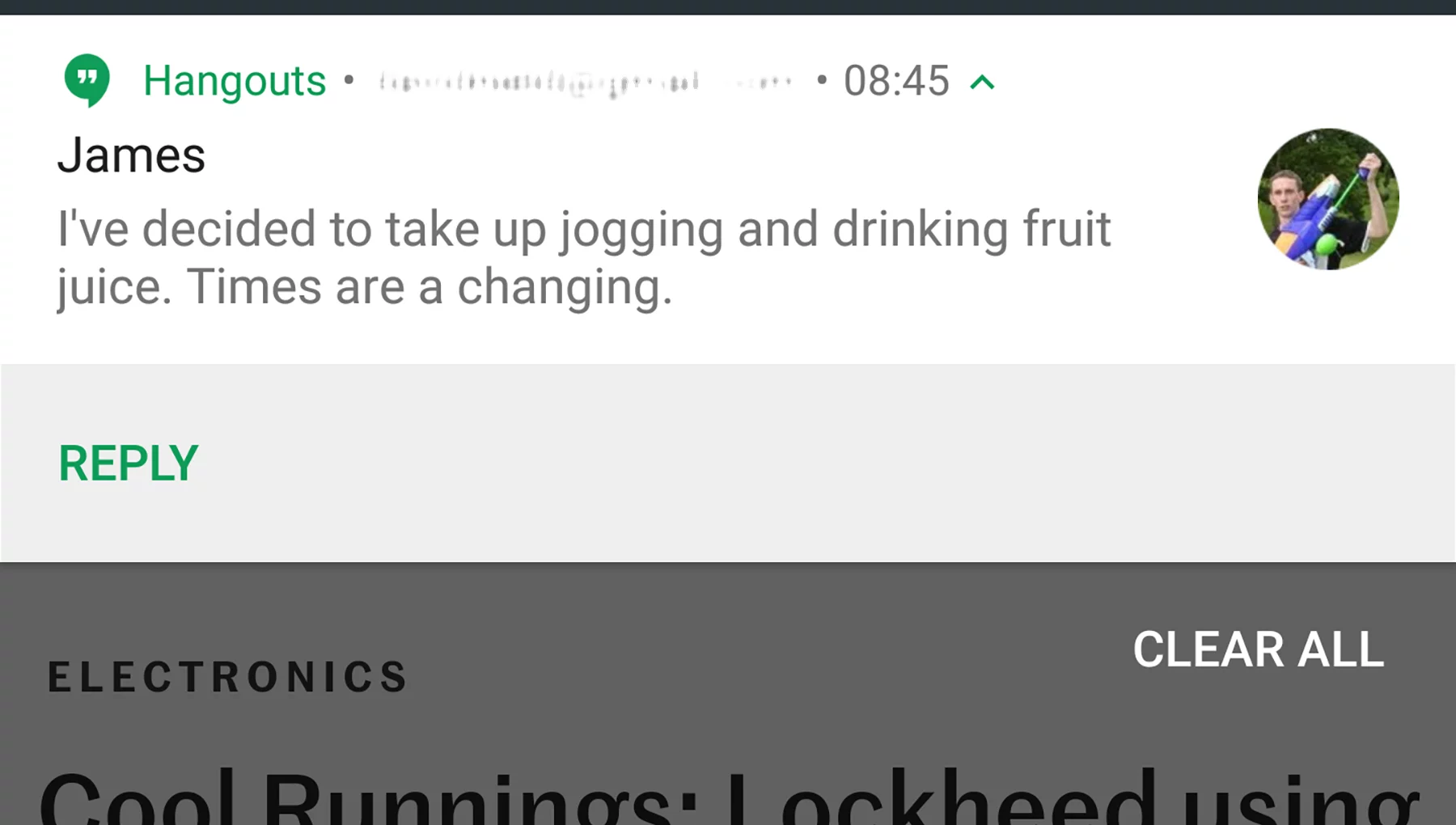 There's improved support for dealing with notifications without having to open each app