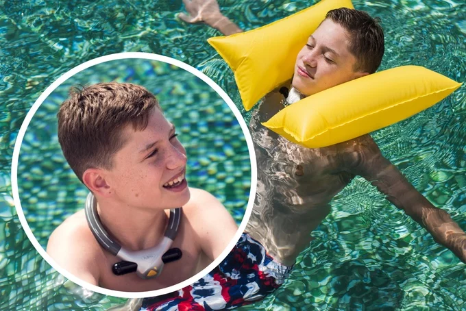 Even if Ploota users are unconscious, they should still end up floating face-up