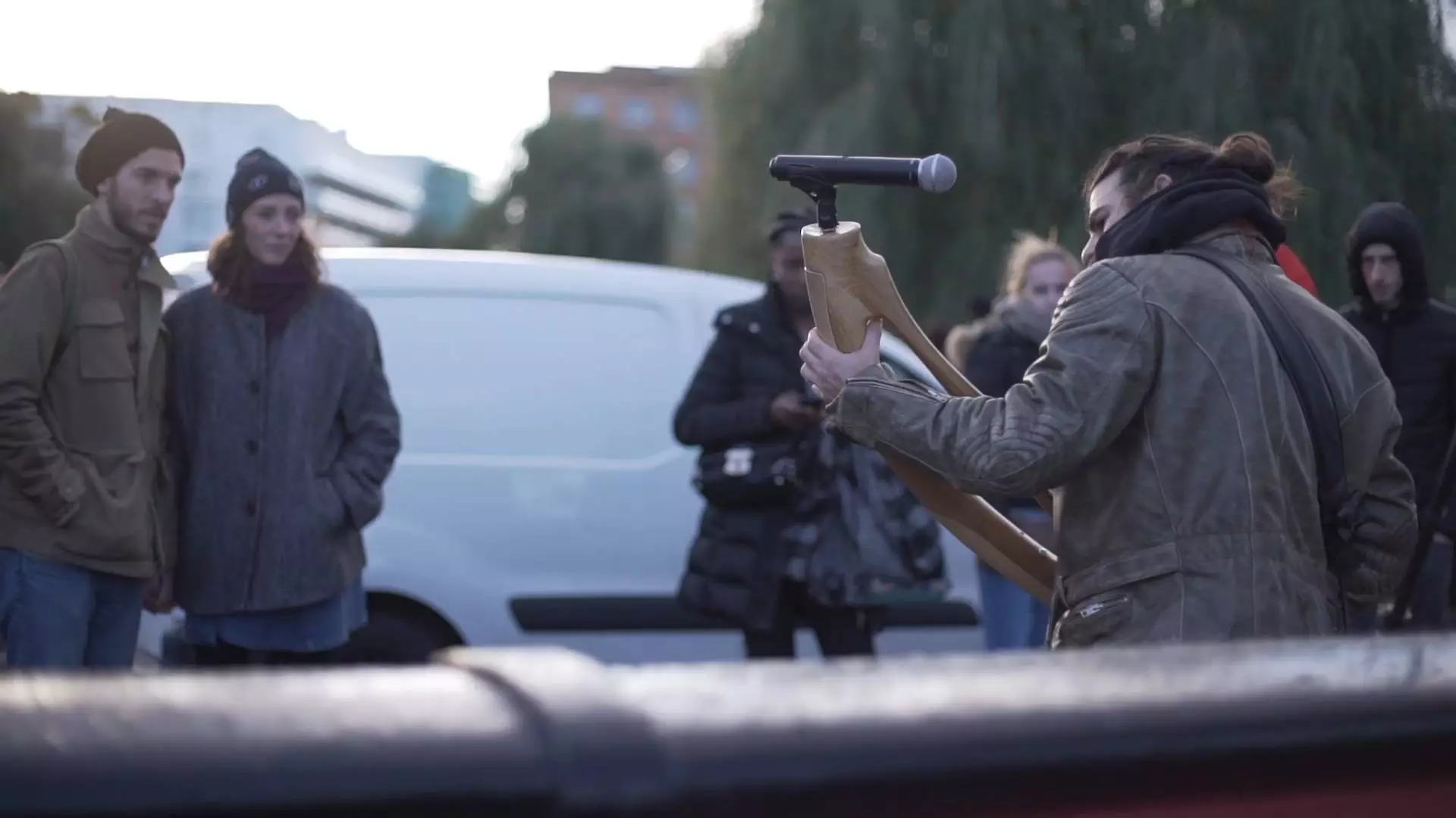 The Kadabra drawing a crowd at Camden Market in London, UK, recently