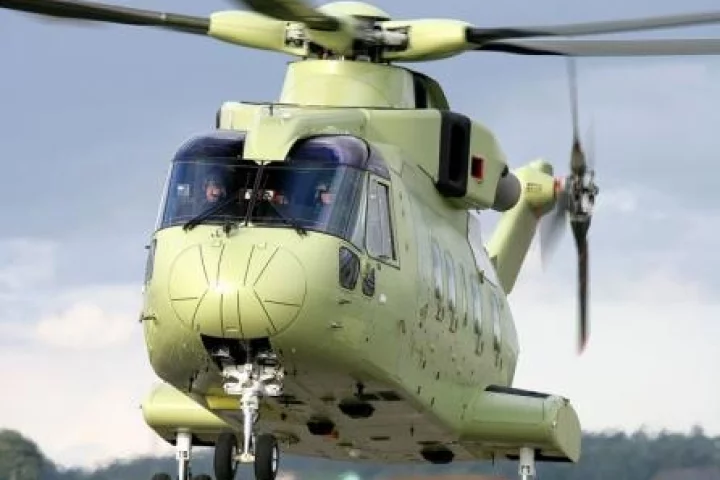 The VH-71, soon to go into service as America's presidential helicopter.