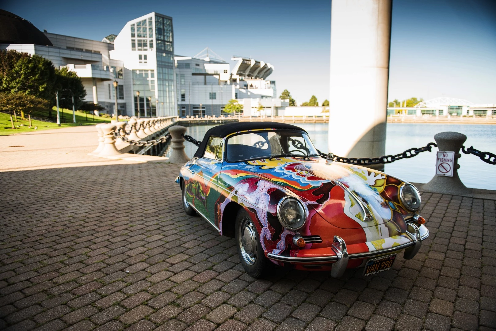 RM-Sotheby's has yet to put an estimate on Janis Joplin’s 1964 Porsche 356 C 1600 SC Cabriolet, and may not do so as it could quite possibly go the same way as the Lennon Roller which Sotheby's sold for ten times it's estimate in 1985. This car is a landmark piece of cultural memorabilia, as original and distinctive as it's owner.