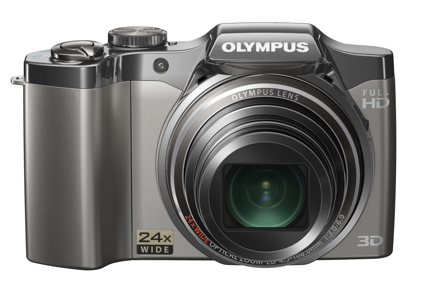 The SZ-30MR has a 16 megapixel backlit CMOS sensor, up to ISO3200 sensitivity, both mechanical sensor shift and digital image stabilization and a 25 - 600mm equivalent, 24x optical zoom lens