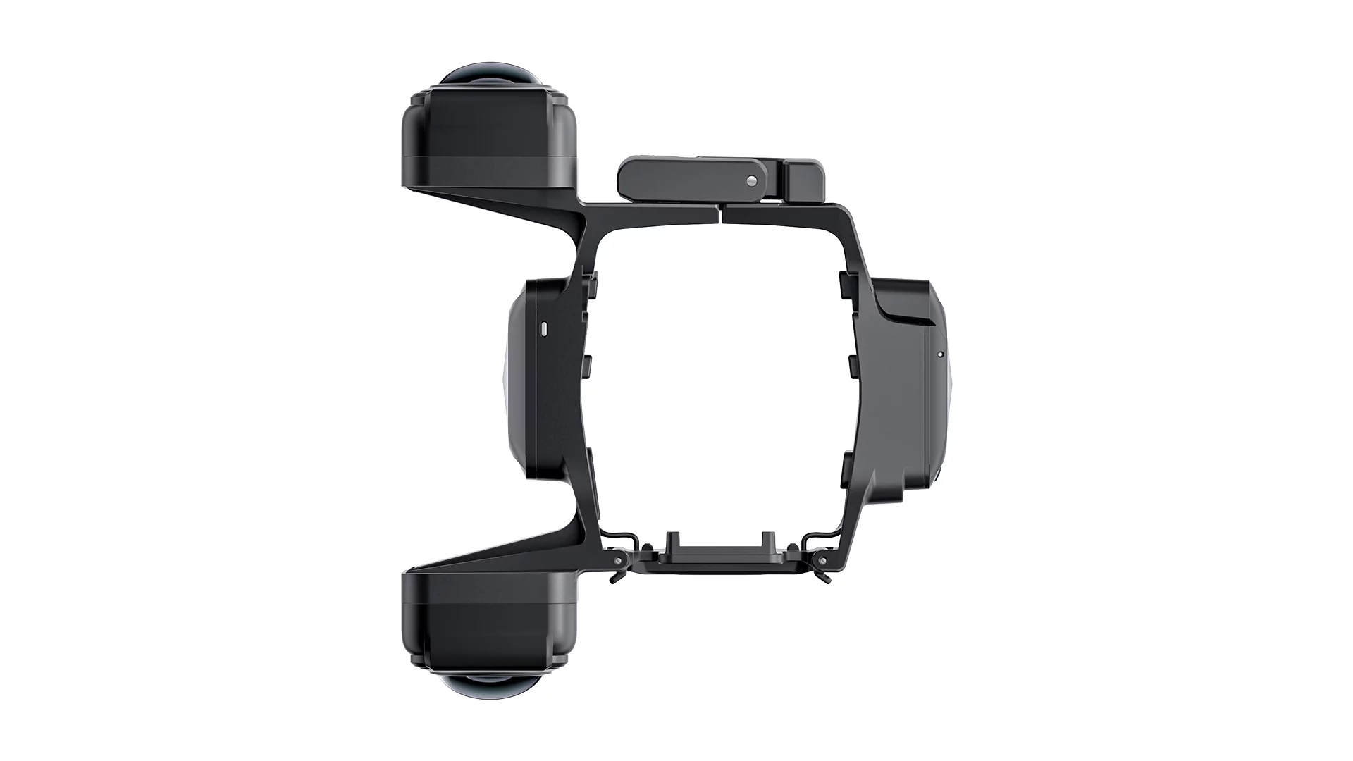 The Sphere is home to two Insta360 camera modules, a 1,050-mAh battery pack and a securely locking mechanism. The whole shebang tips the scales at 6.8 oz