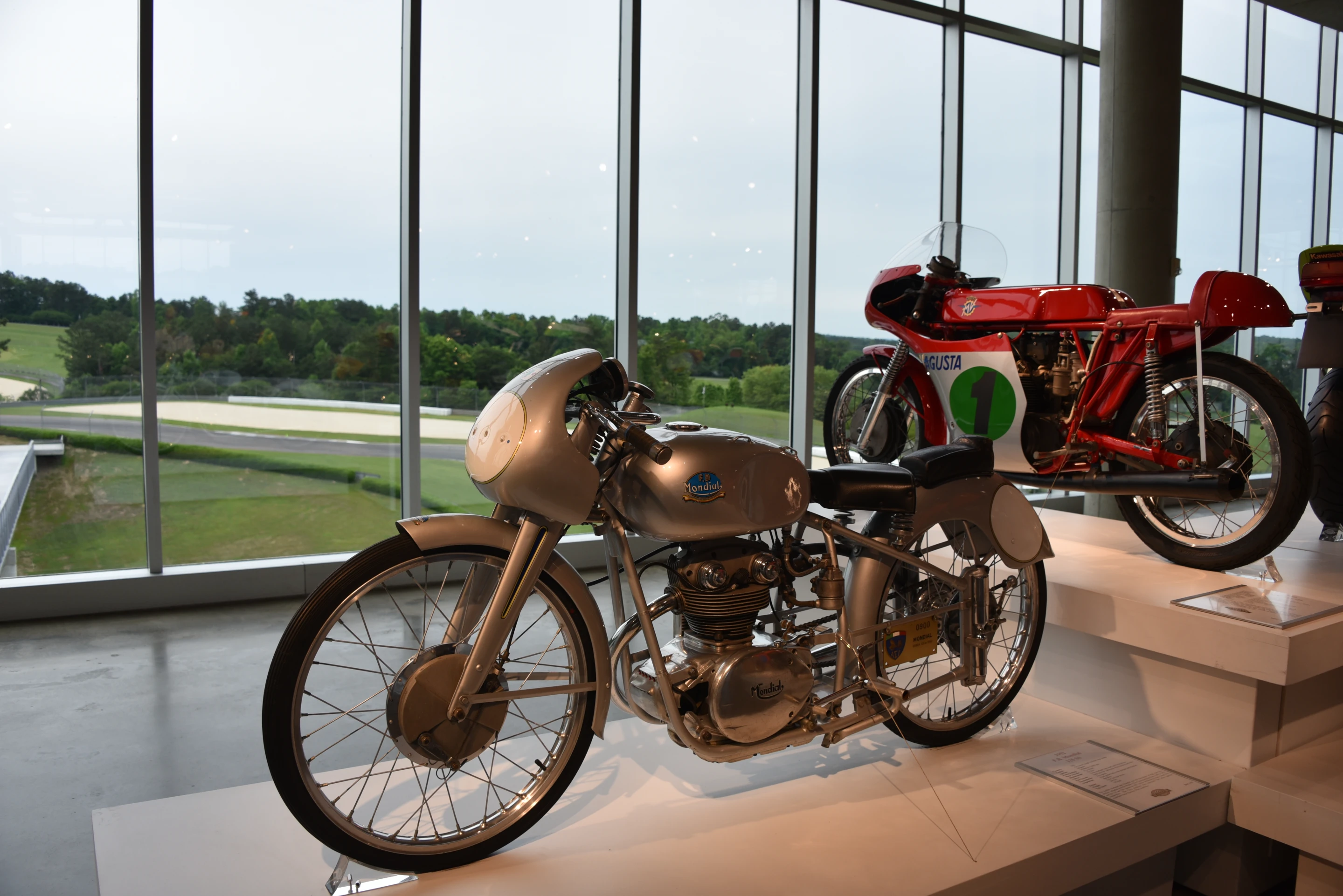 1952 F.B. Mondial 125 SS. This double overhead cam 123.5 cc Grand Prix racer was capable of 100 mph
