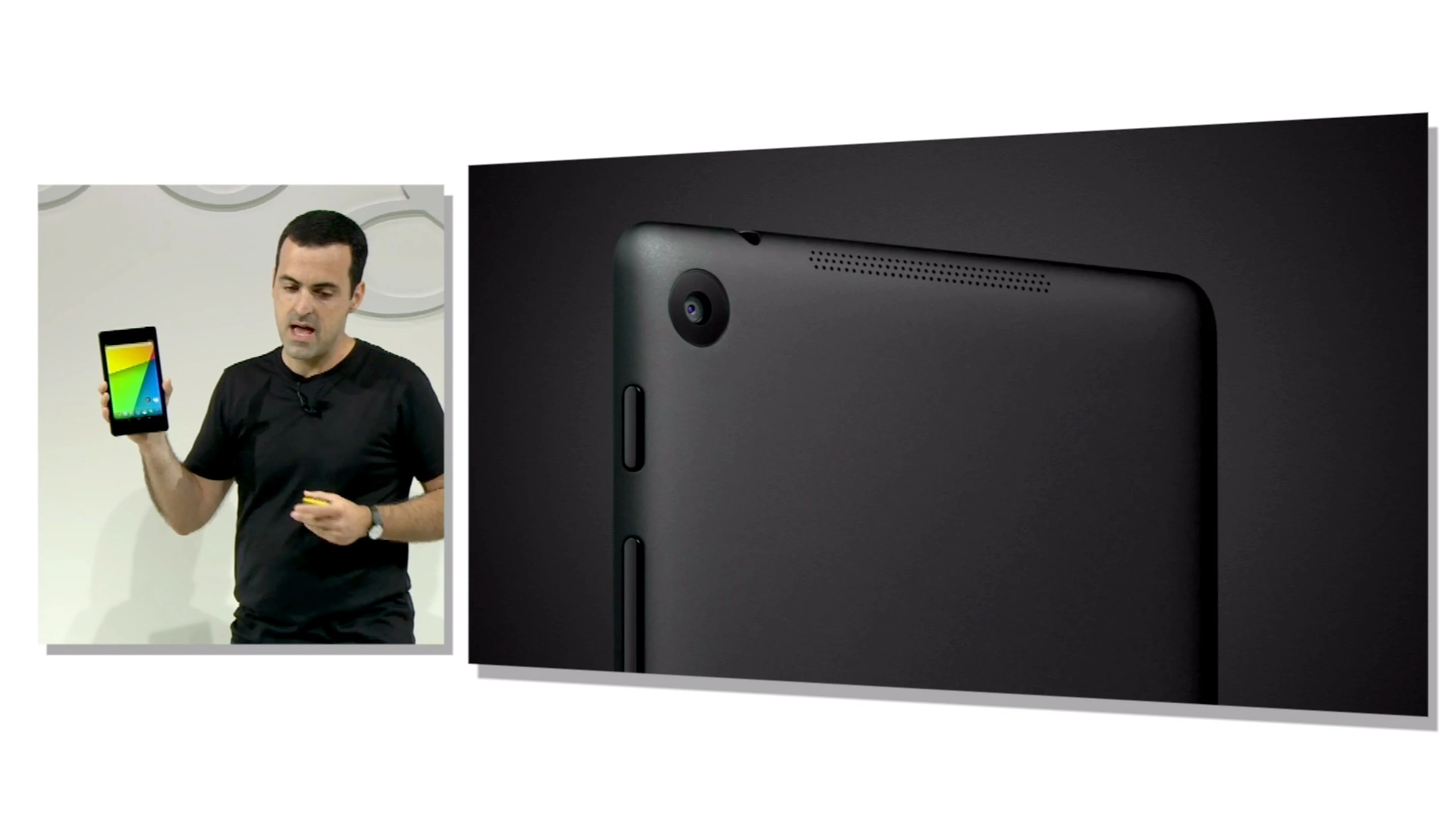 Google's Hugo Barra showcased the new Nexus 7 in San Francisco
