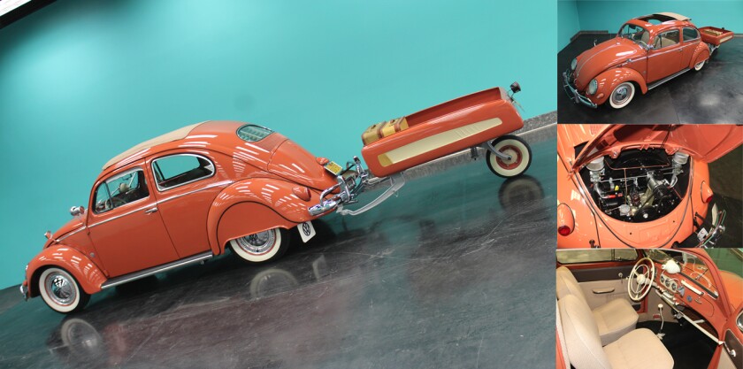 The extent to which this 1957 Volkswagen Beetle has been restored is normally only reserved for cars worth a million dollars or more. The no-expense-spared pan-off nut-and-bolt rotisserie restoration was performed over several years in order to accumulate all of the new-old-stock parts collected from around the world. Check out the images at the auction link. A stunner with far more time and money and love invested than it sold for, which was $61,600