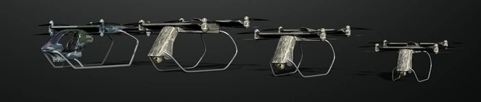 Cargo UAS is being designed as a heavy-lift, multi-rotor, compact UAV