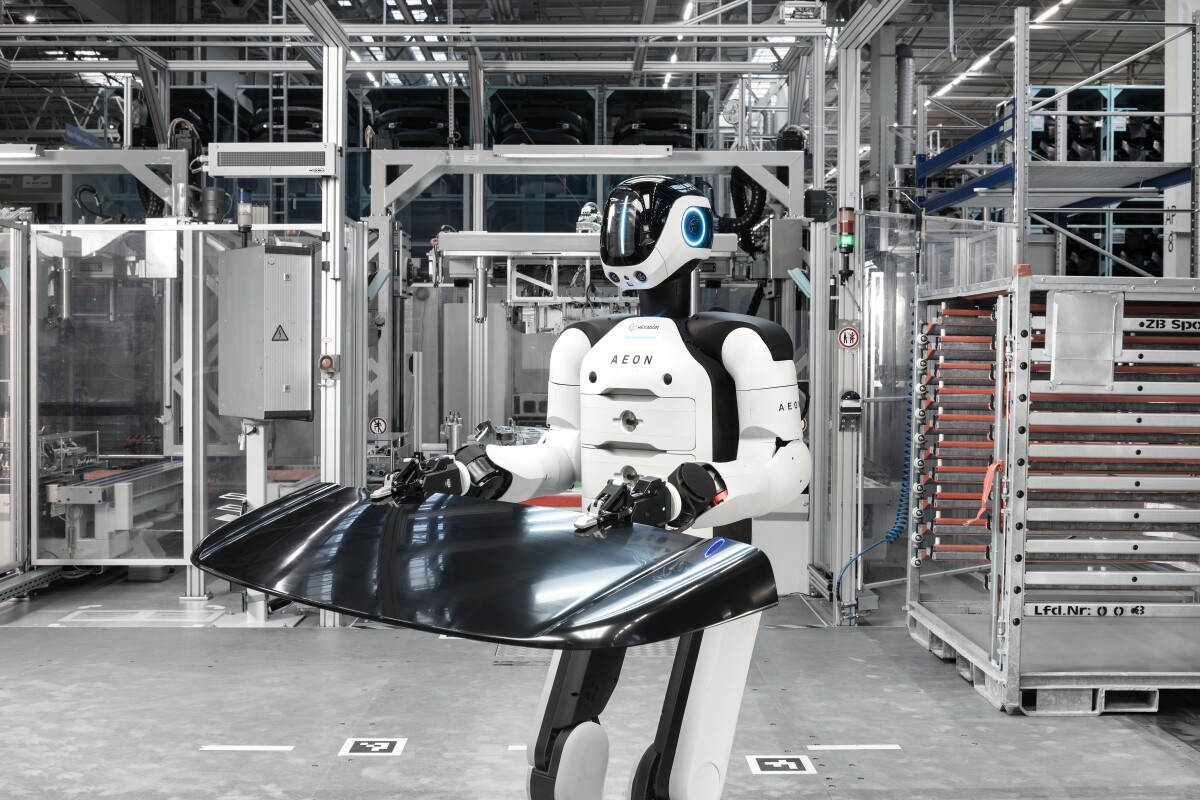 Watch: Physical AI humanoids get to work at BMW factory