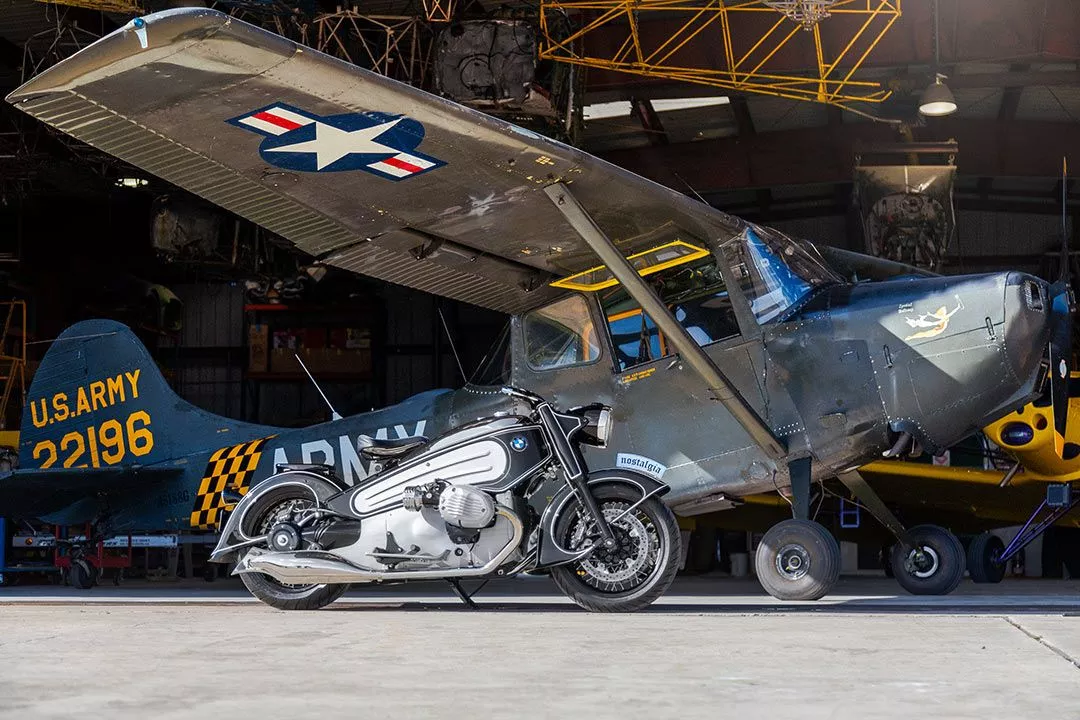 NMoto R NineT Nostalgia: modern engineering meets unforgettable art deco lines from the 1930s