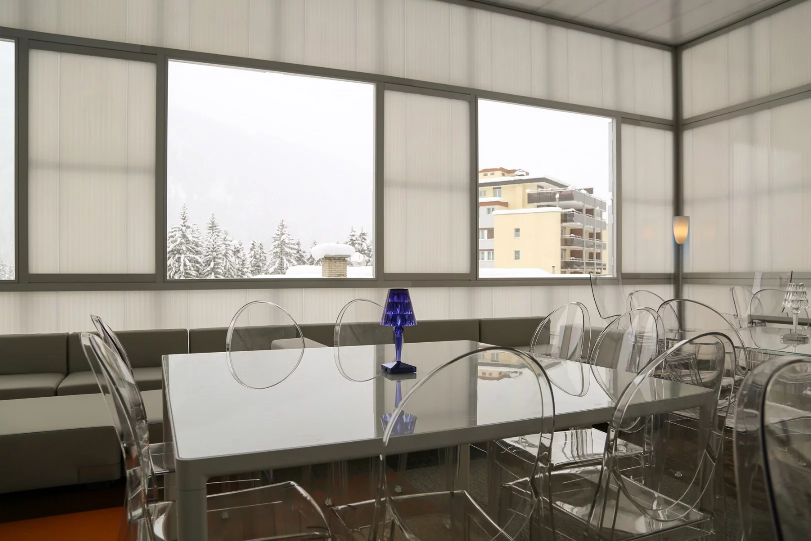 Following its time being exhibited at the World Economic Forum, the ICEhouse is to be relocated to the new National Hub for the Circular Economy in Amsterdam, Netherlands