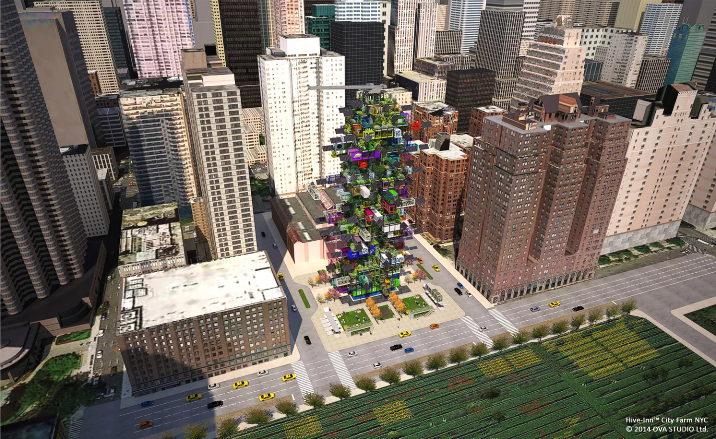 An initial site for the Hive-Inn is earmarked in New York