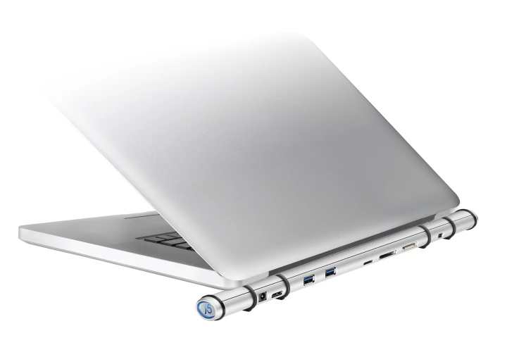 The Wormhole Station can easily transfer files and share peripherals between Mac, PC, Android, and iOS