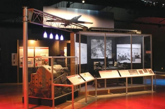 U-2, early Cold War reconnaissance exhibit open at museum in DAYTON, Ohio -- A visitor looks at the U-2 Dragon Lady exhibit in the Cold War Gallery at the National Museum of the United States Air Force here. The exhibit opened to the public June 15