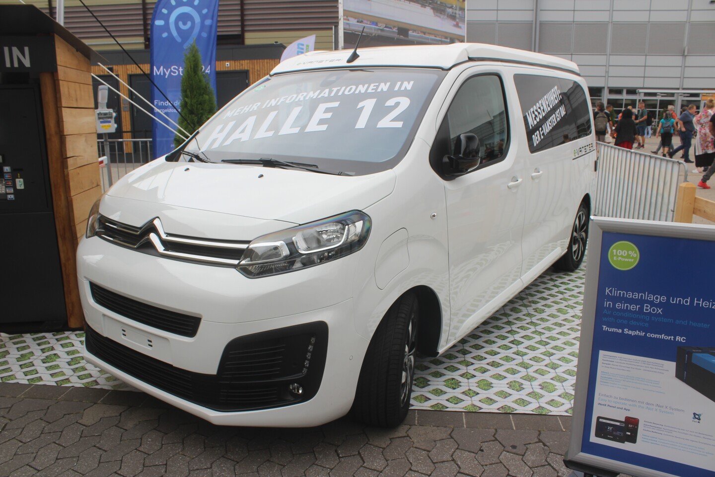 One of world's most versatile mini campers a fully electric RV