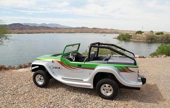 Left rear view of the Panther (Photo: WaterCar)