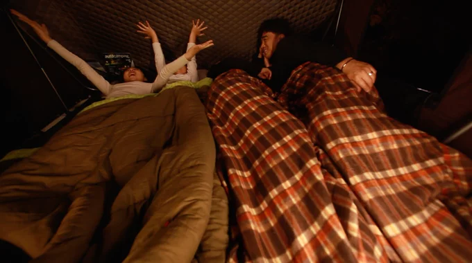 Inside the iKamper Skycamp