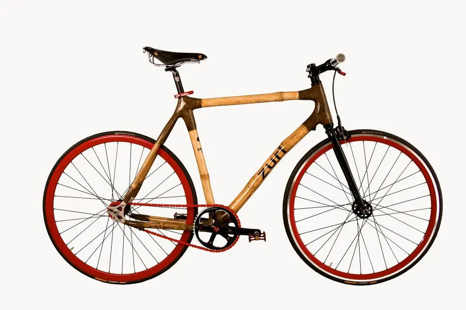 The Urban Fixie is outfitted in loud components