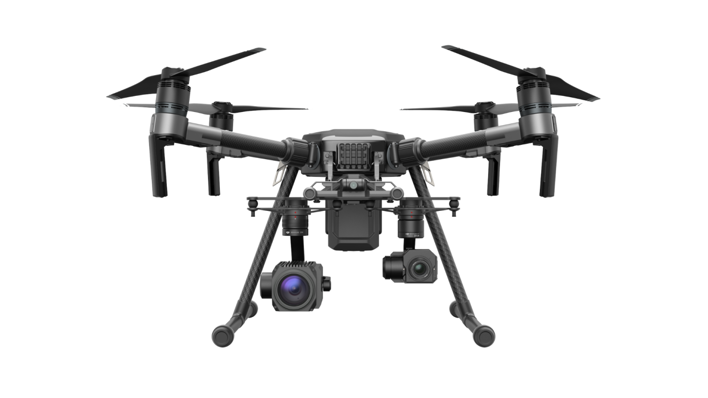 The Matrice 210 and RTK models can carry two additional cameras