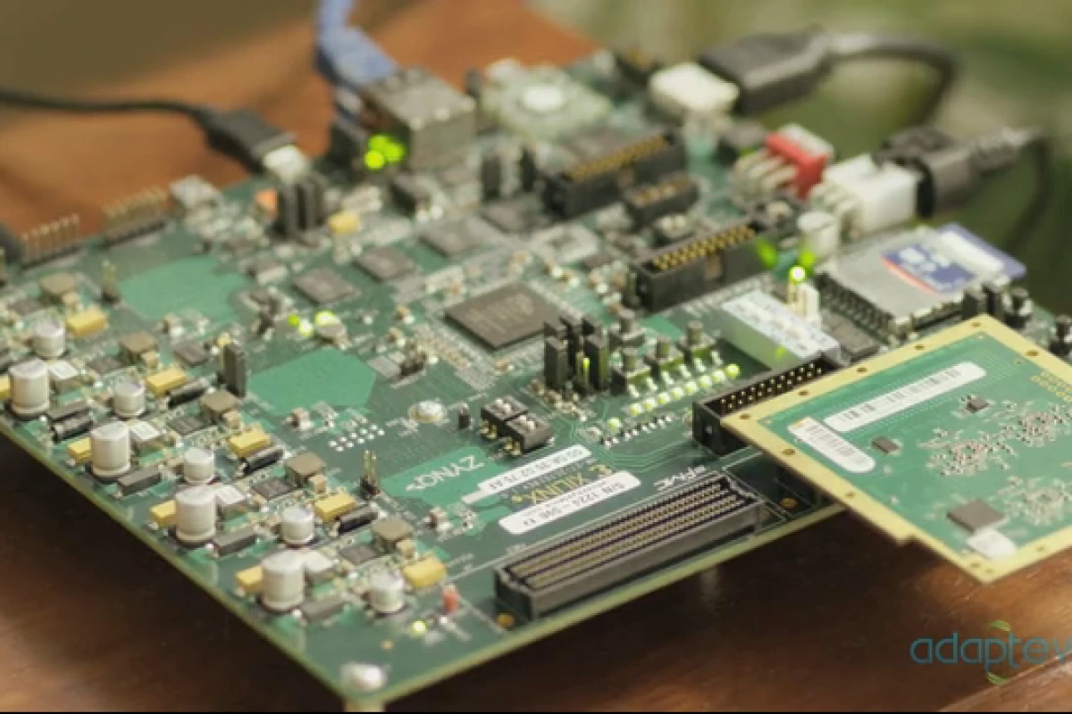 The Parallella prototype is larger than the forthcoming release model