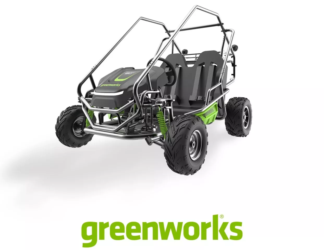 The Greenworks Go-Kart is available now direct from the company or via select Tractor Supply stores