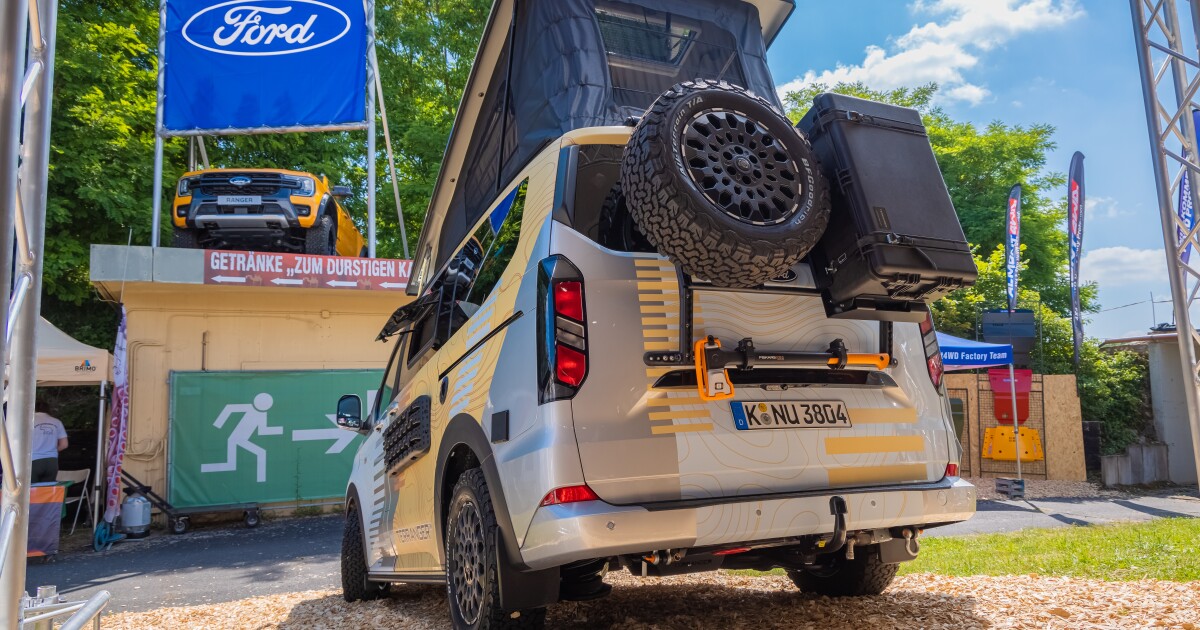 Ford Nugget Terranger off-road adventure camper van