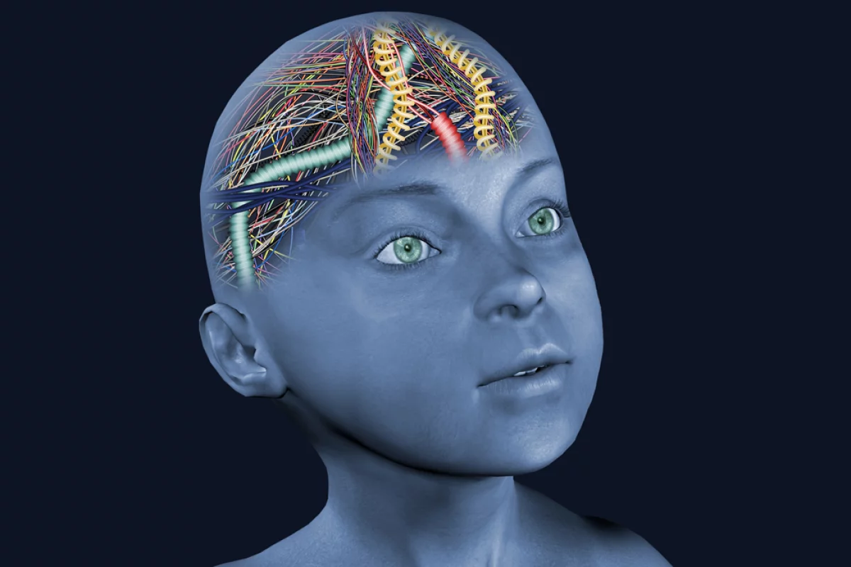 Researchers have found that an AI system has an average IQ of a four-year-old child (Image: Shutterstock)