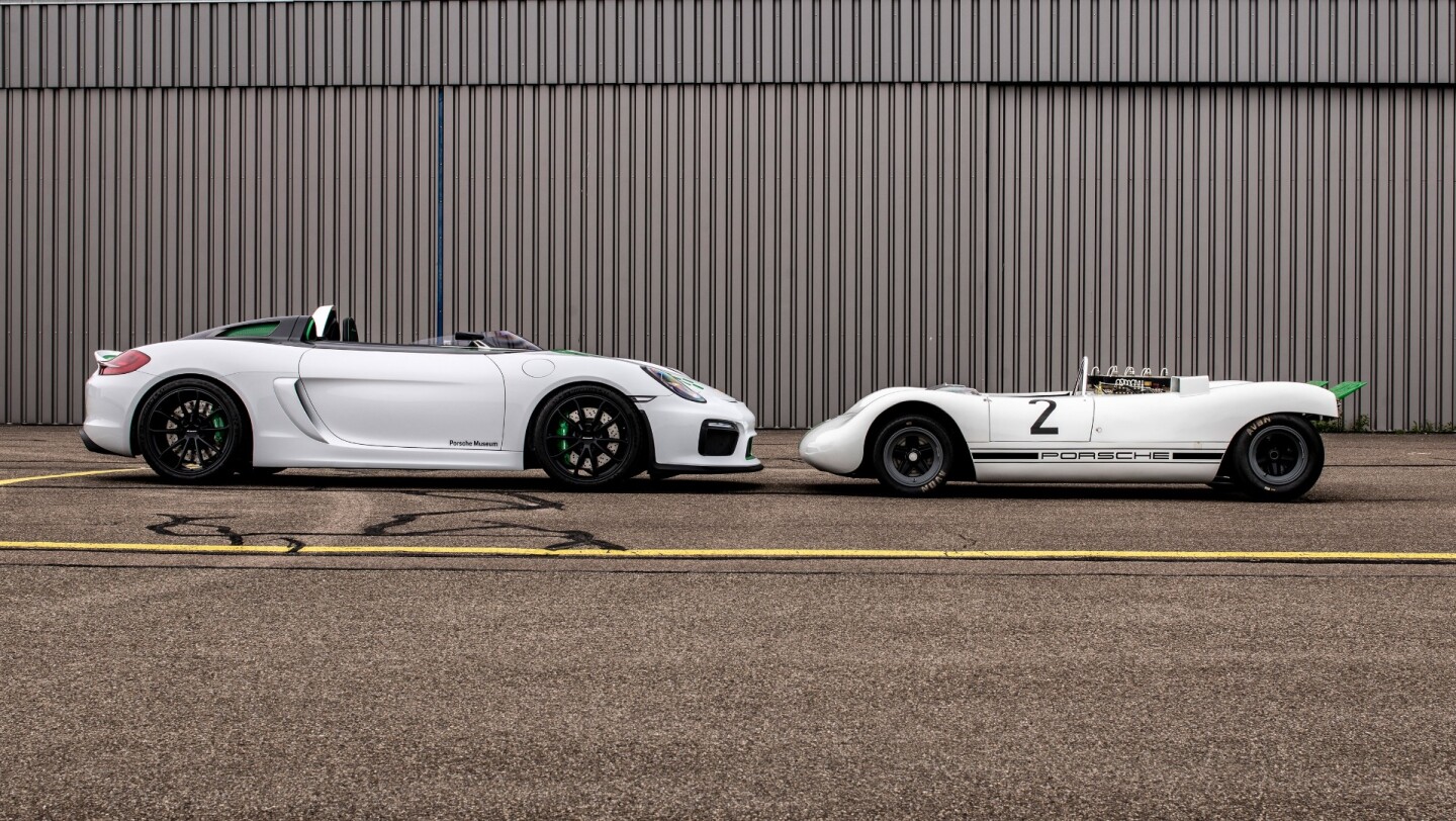 The new car certainly isn't any contest for the old 909 on the scales