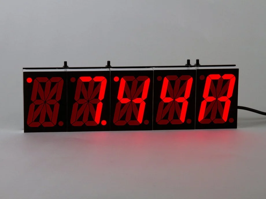 Front: the Alpha Clock Five Basic Edition