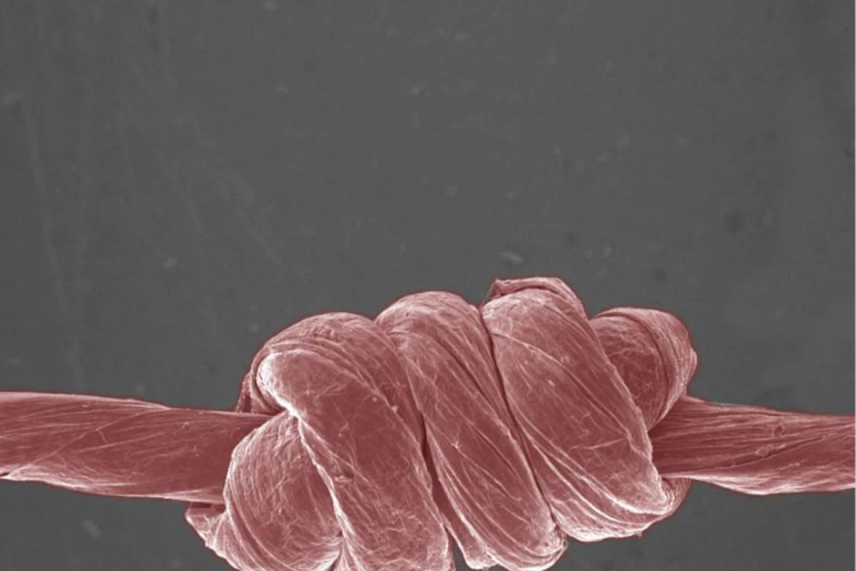 The super-stretchy graphene yarn