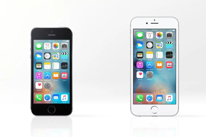 We compare the features and specs of the retro-new iPhone SE (left) and 2015 flagship iPhone 6s