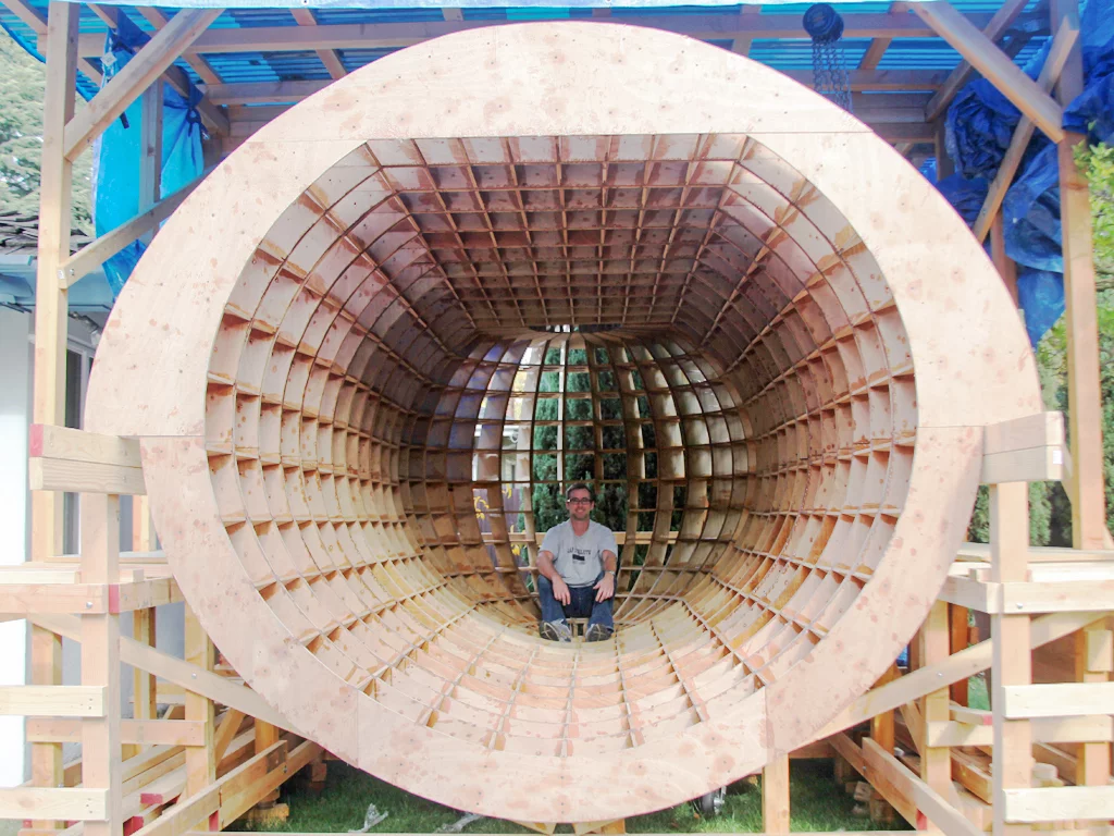 The Tsunamiball is the sole work of designer Chris Robinson (Photo: Chris Robinson)